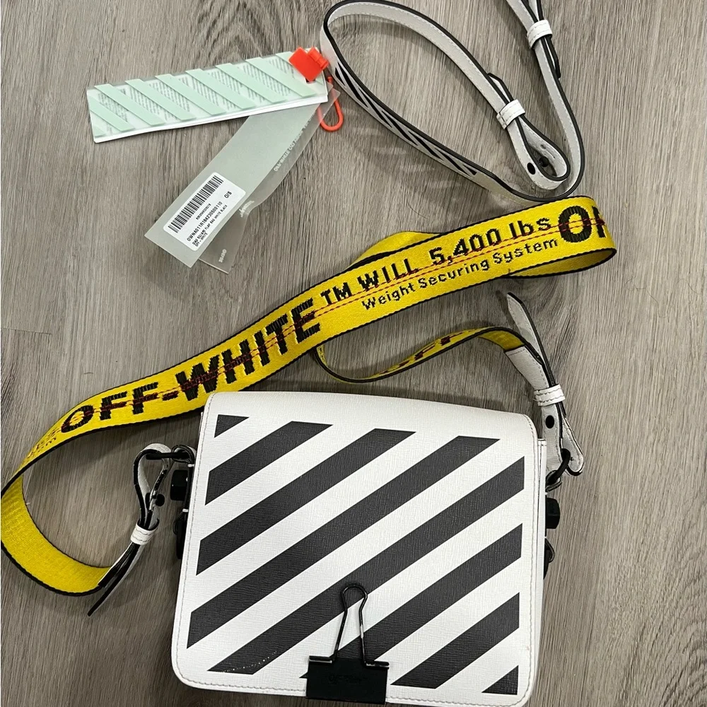 off-white authentic cross body bag